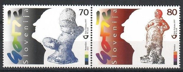 Słowenia 1997 Mi 208-209 Czyste **