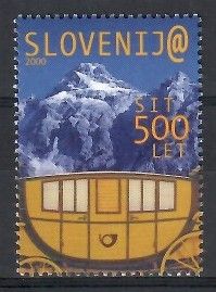 Znaczek Słowenia 2000 Mi 286 Czyste **