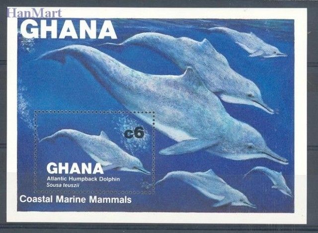 Znaczek Ghana 1983 Mi bl 100 Czyste **