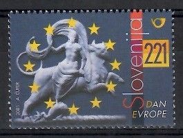 Znaczek Słowenia 2001 Mi 348 Czyste **