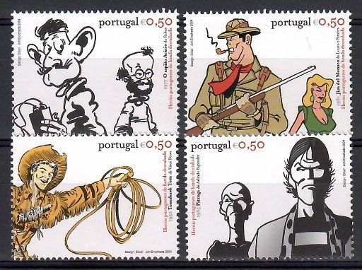 Znaczek Portugalia 2004 Mi 2855-2858 Czyste **