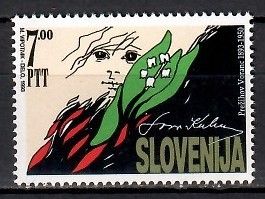 Znaczek Słowenia 1993 Mi 36 Czyste **