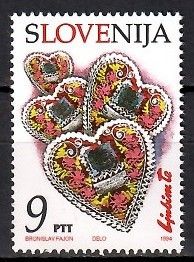 Znaczek Słowenia 1994 Mi 75 Czyste **