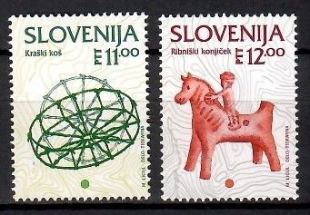 Znaczek Słowenia 1994 Mi 89-90 Czyste **