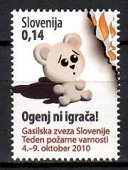 Znaczek Słowenia 2010 Mi zwa 61 Czyste **