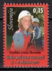 Znaczek Słowenia 2011 Mi zwa 64 Czyste **
