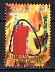 Znaczek Słowenia 2012 Mi zwa 67 Czyste **