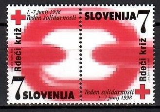 Znaczek Słowenia 1998 Mi 16-17 Czyste **