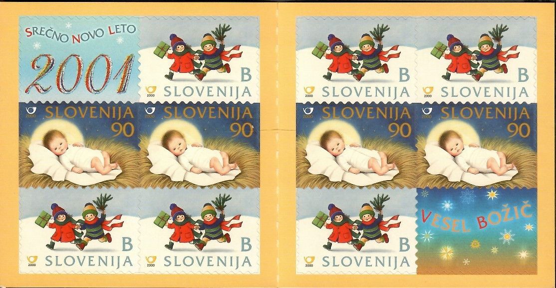 Znaczek Słowenia 2000 Mi mh O-14 Czyste **