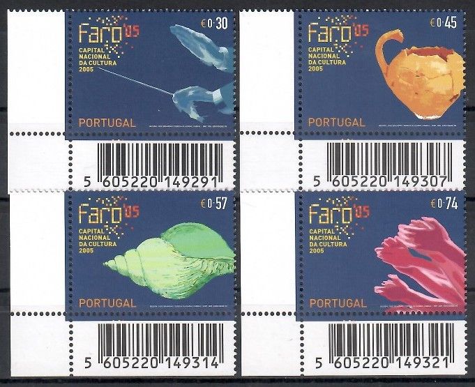 Znaczek Portugalia 2005 Mi 2964-2967 Czyste **