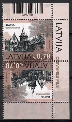 Znaczek Łotwa 2017 Mi 1011 Czyste **