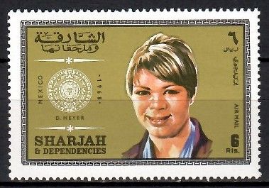 Znaczek Sharjah 1969 Mi 538 Czyste **