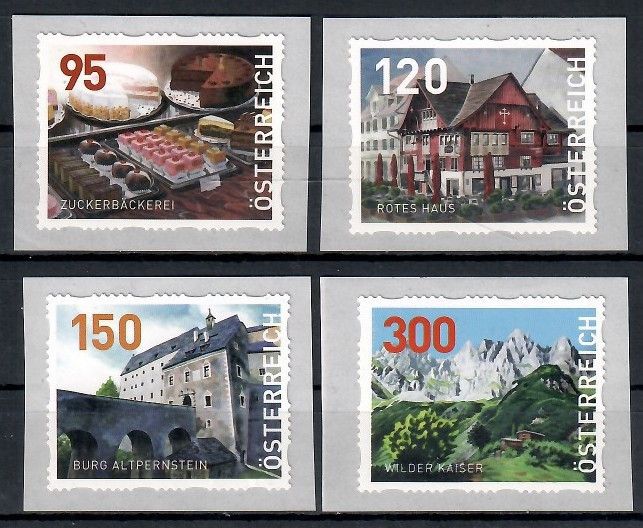 Znaczek Austria 2024 Mi DM 78-81 Czyste **