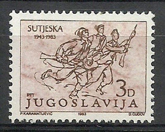 Znaczek Jugosławia 1983 Mi 1987 Czyste **