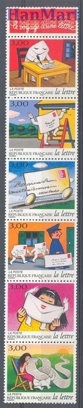 Znaczek Francja 1997 Mi 3203-3208 Czyste **