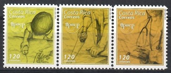 Znaczek Kostaryka 2005 Mi 1619-1621 Czyste **