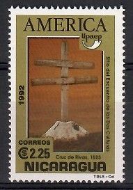 Znaczek Nikaragua 1993 Mi 3183 Czyste **