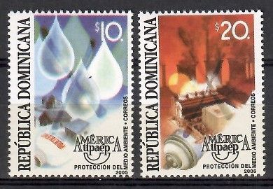 Znaczek Dominikana 2005 Mi 2082-2083 Czyste **