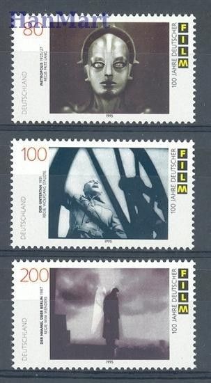 Znaczek Niemcy 1995 Mi 1815-1817 Czyste **