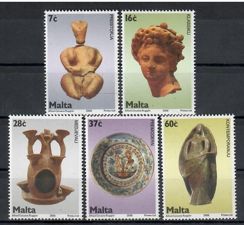 Znaczek Malta 2006 Mi 1430-1434 Czyste **
