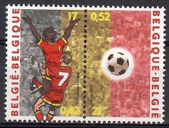 Znaczek Belgia 2000 Mi 2943-2944 Czyste **