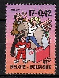Znaczek Belgia 2000 Mi 2985 Czyste **