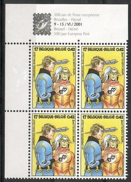 Znaczek Belgia 2001 Mi 3060 Czyste **