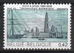 Znaczek Belgia 2002 Mi 3107 Czyste **