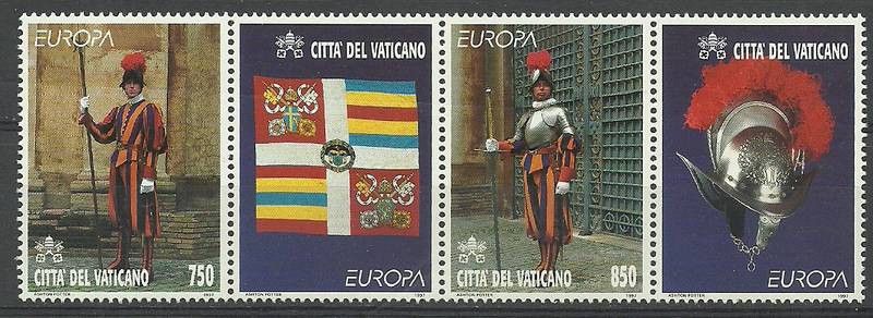 Znaczek Watykan 1997 Mi 1207-1208 Czyste **