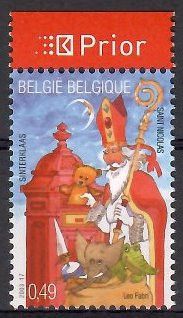 Znaczek Belgia 2003
