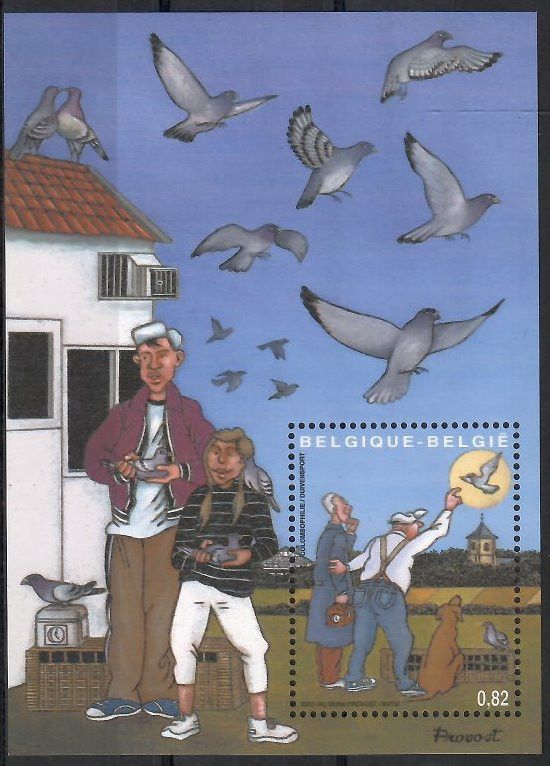 Znaczek Belgia 2003 Mi bl 88 Czyste **