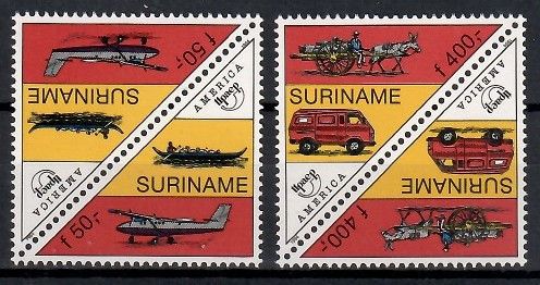 Znaczek Surinam 1994 Mi 1495-1496 Czyste **