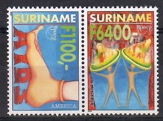 Znaczek Surinam 2000 Mi 1747-1748 Czyste **