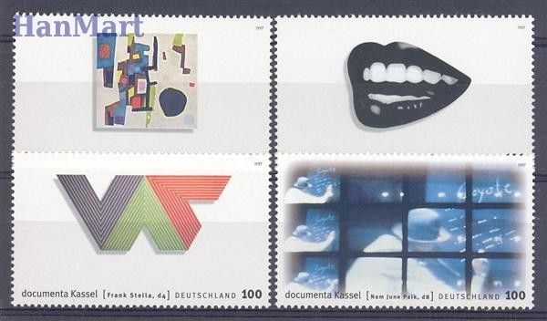 Znaczek Niemcy 1997 Mi 1927-1930 Czyste **