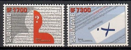 Znaczek Surinam 2002 Mi 1842-1843 Czyste **