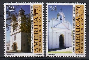 Znaczek Urugwaj 2001 Mi 2626-2627 Czyste **