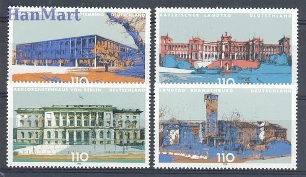 Znaczek Niemcy 1998 Mi 1974-1977 Czyste **
