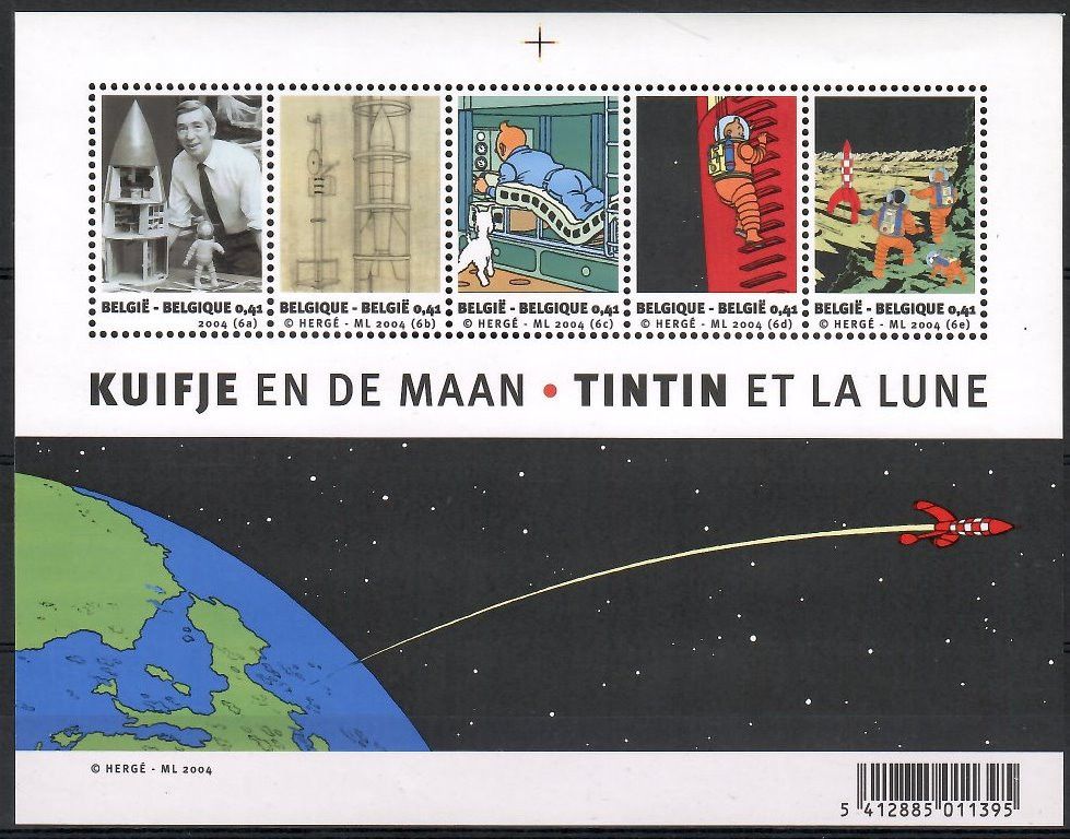 Znaczek Belgia 2004 Mi bl 93 Czyste **