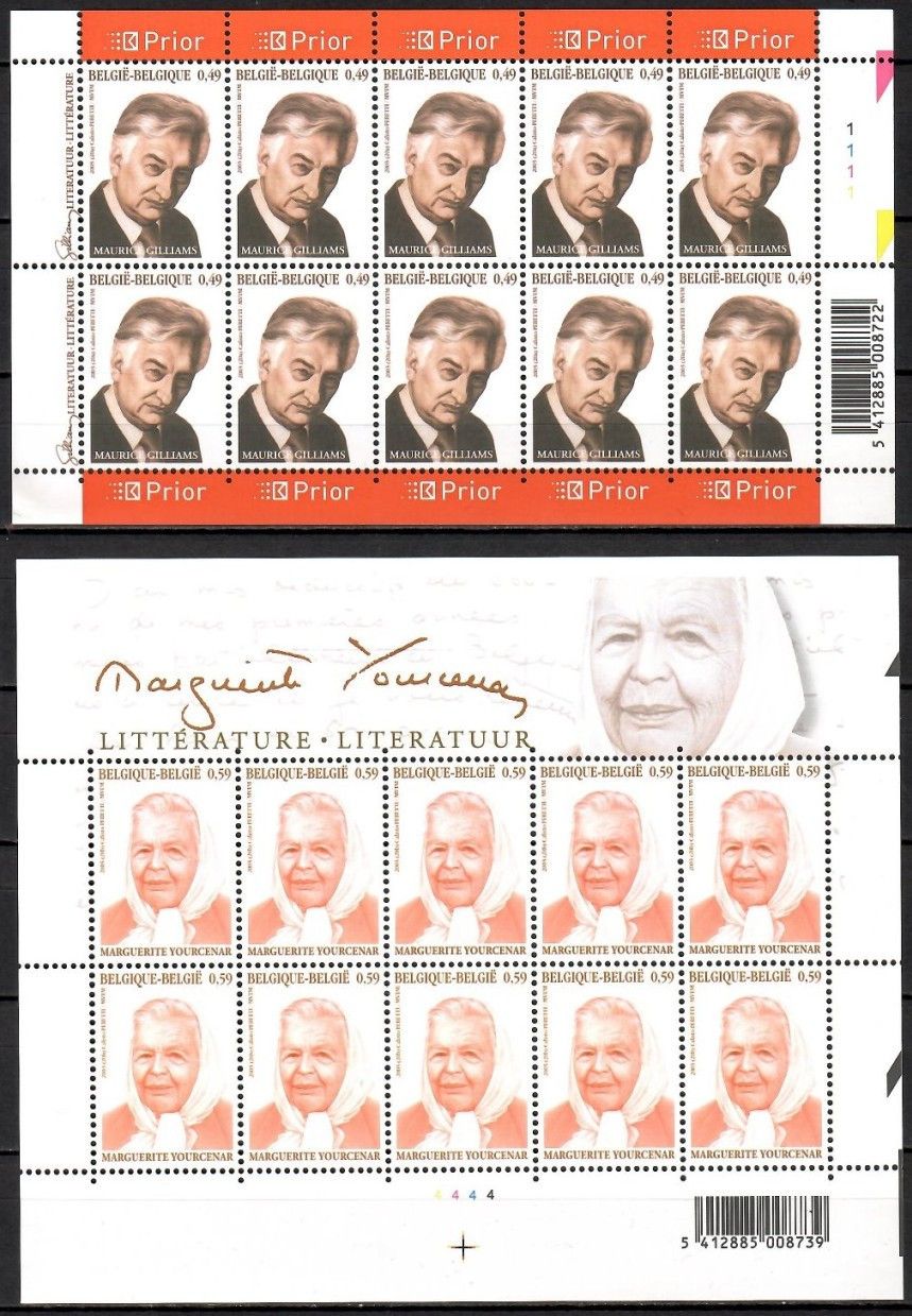 Znaczek Belgia 2003 Mi ark 3270-3271 Czyste **