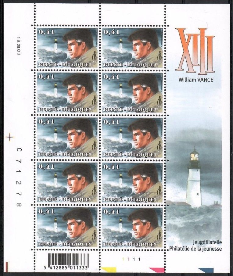 Znaczek Belgia 2004 Mi ark 3282 Czyste **