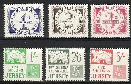 Znaczek Jersey 1969 Mi por 1-6 Czyste **