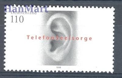 Znaczek Niemcy 1998 Mi 2021 Czyste **