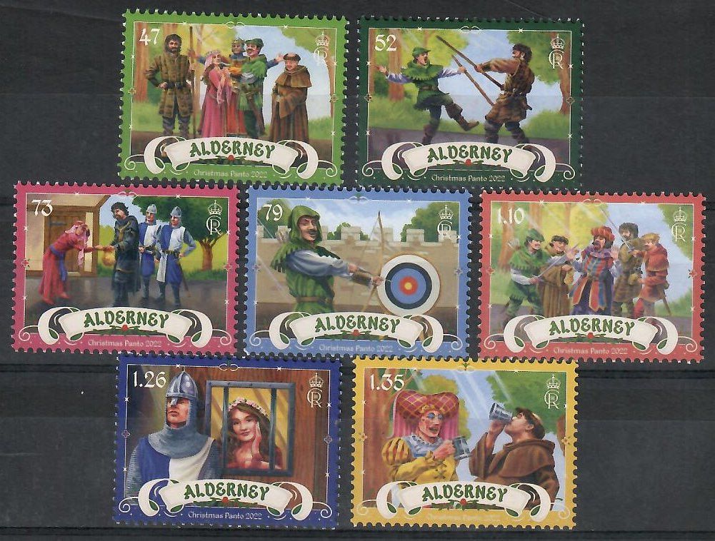 Znaczek Alderney 2022 Mi 753-759 Czyste **