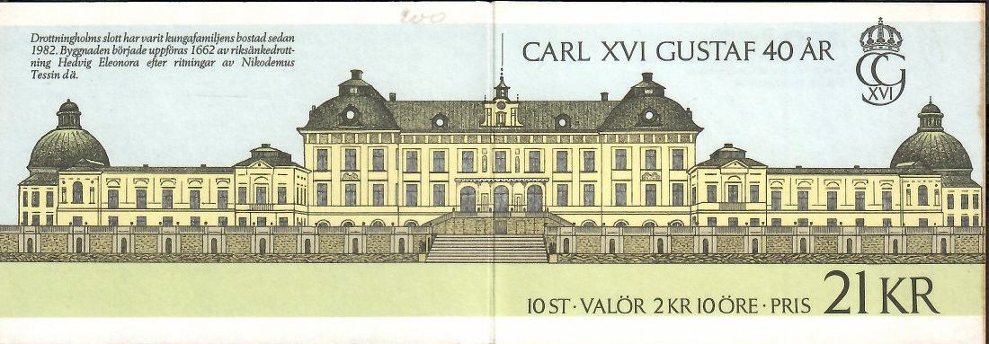 Znaczek Szwecja 1986 Mi mh 115 Czyste **