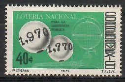 Znaczek Meksyk 1971 Mi 1344 Czyste **