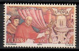 Znaczek Meksyk 1971 Mi 1346 Czyste **