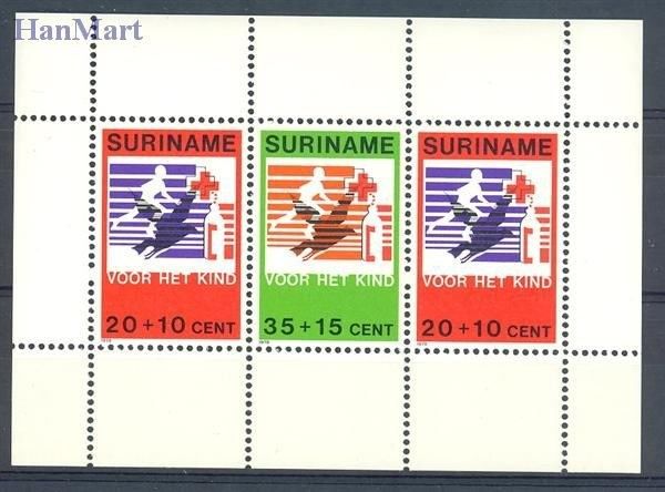Znaczek Surinam 1979 Mi bl 23 Czyste **