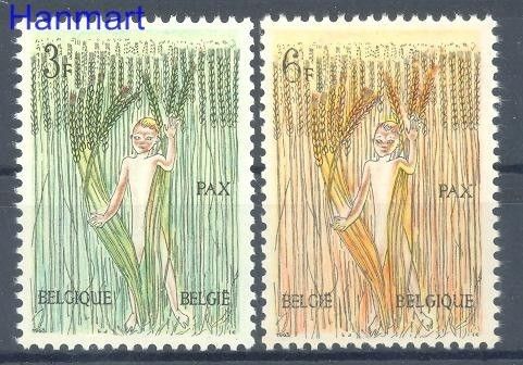 Znaczek Belgia 1963 Mi 1311-1312 Czyste **
