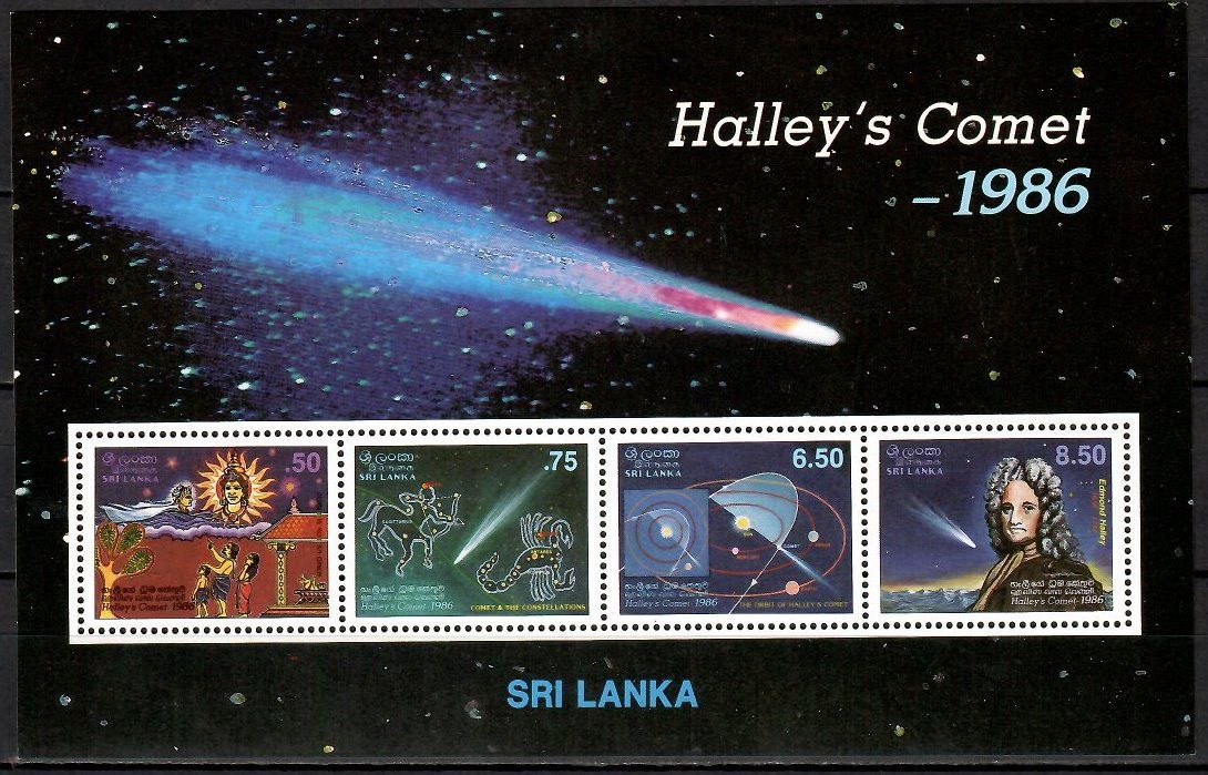 Znaczek Sri Lanka 1986 Mi bl 31 Czyste **