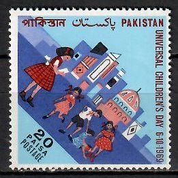 Znaczek Pakistan 1969 Mi 280 Czyste **